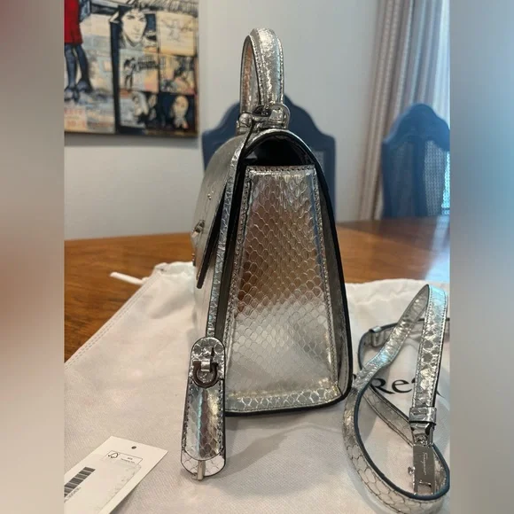 Salvatore Ferragamo Silver Purse - Picture 11 of 16